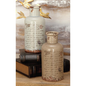 Vintage Ceramic Vase (Set of 2)