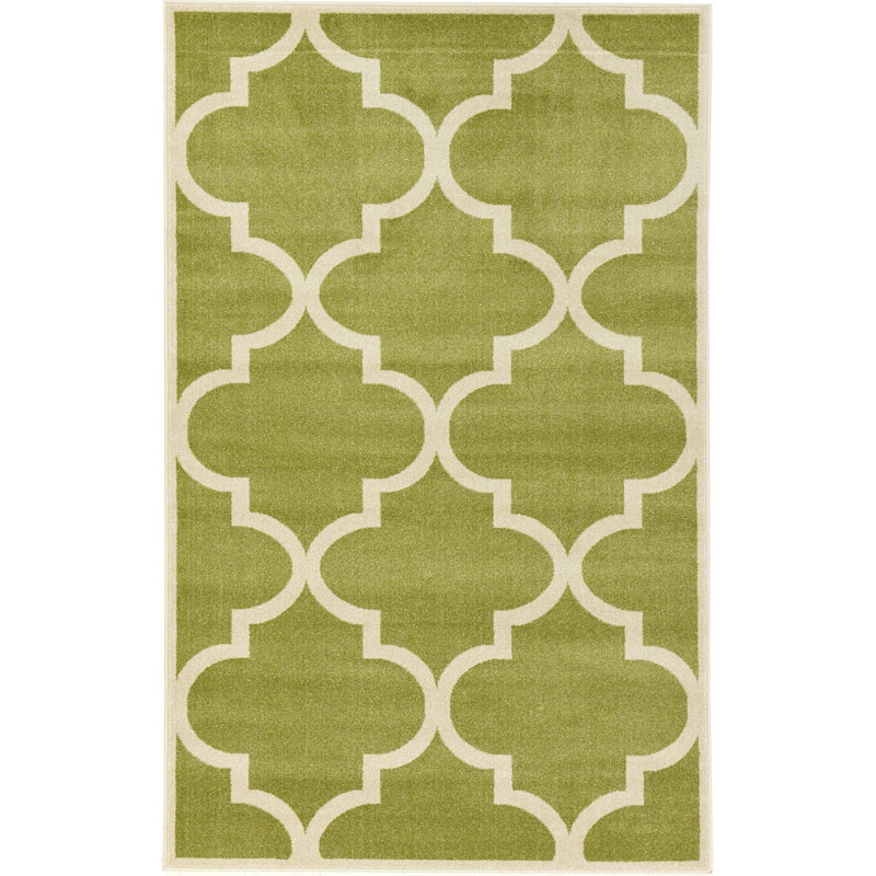 Rugpal Theodora Green Area Rug Wayfair