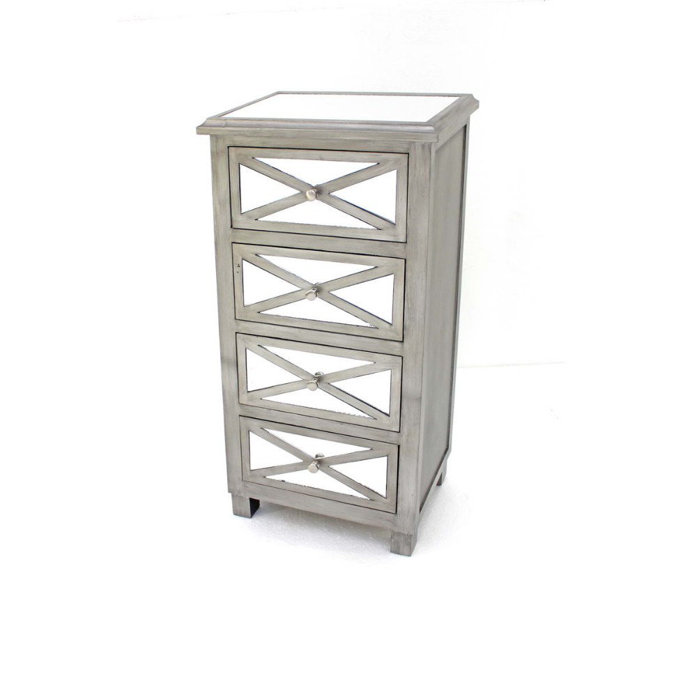 House Of Hampton Carpio 4 Drawer Accent Chest Wayfair
