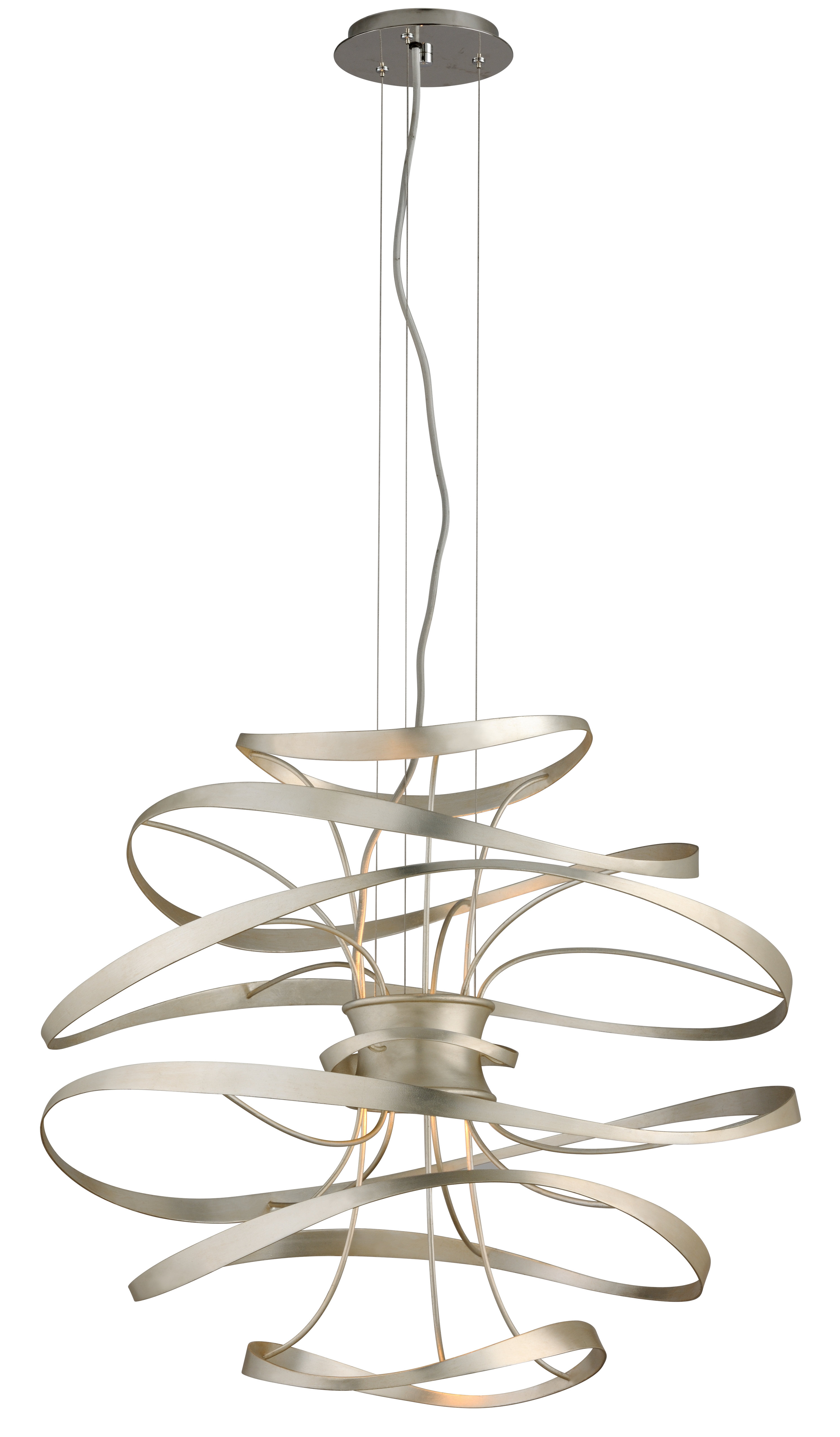 Corbett Lighting Calligraphy 2 Light Unique Geometric Led Chandelier Reviews Wayfair