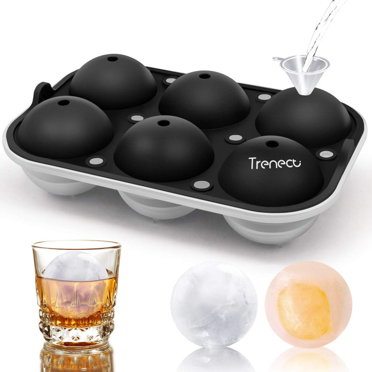 Prep & Savour Large Ice Cube Trays, Ice Balls For Whiskey 2.5 ...