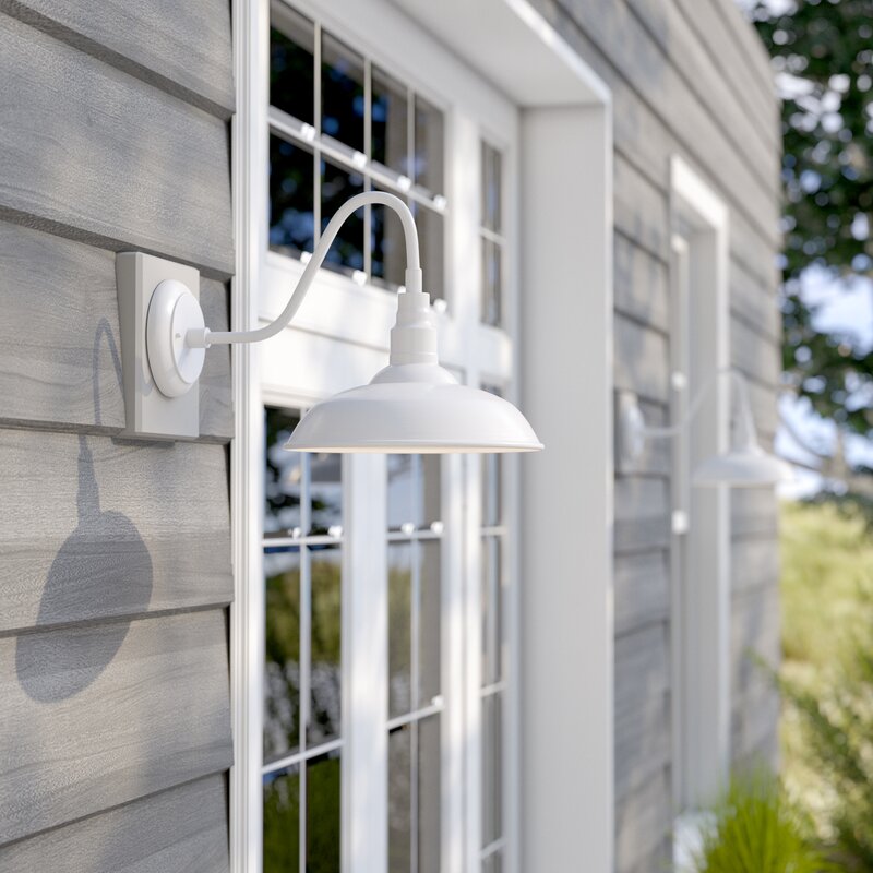 Beachcrest Home Belleair Bluffs Outdoor Barn Light Reviews Wayfair