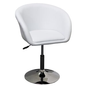 Mcphee Adjustable Swivel Barrel Chair