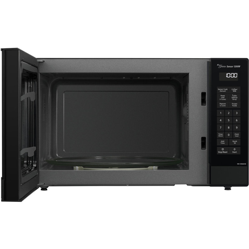 Panasonic 20 7 1 2 Cu Ft 1200 Watt Convection Countertop Microwave With Sensor Cooking Wayfair