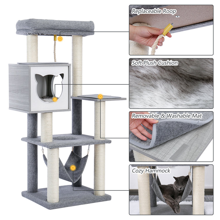 pet essentials deluxe cat tree