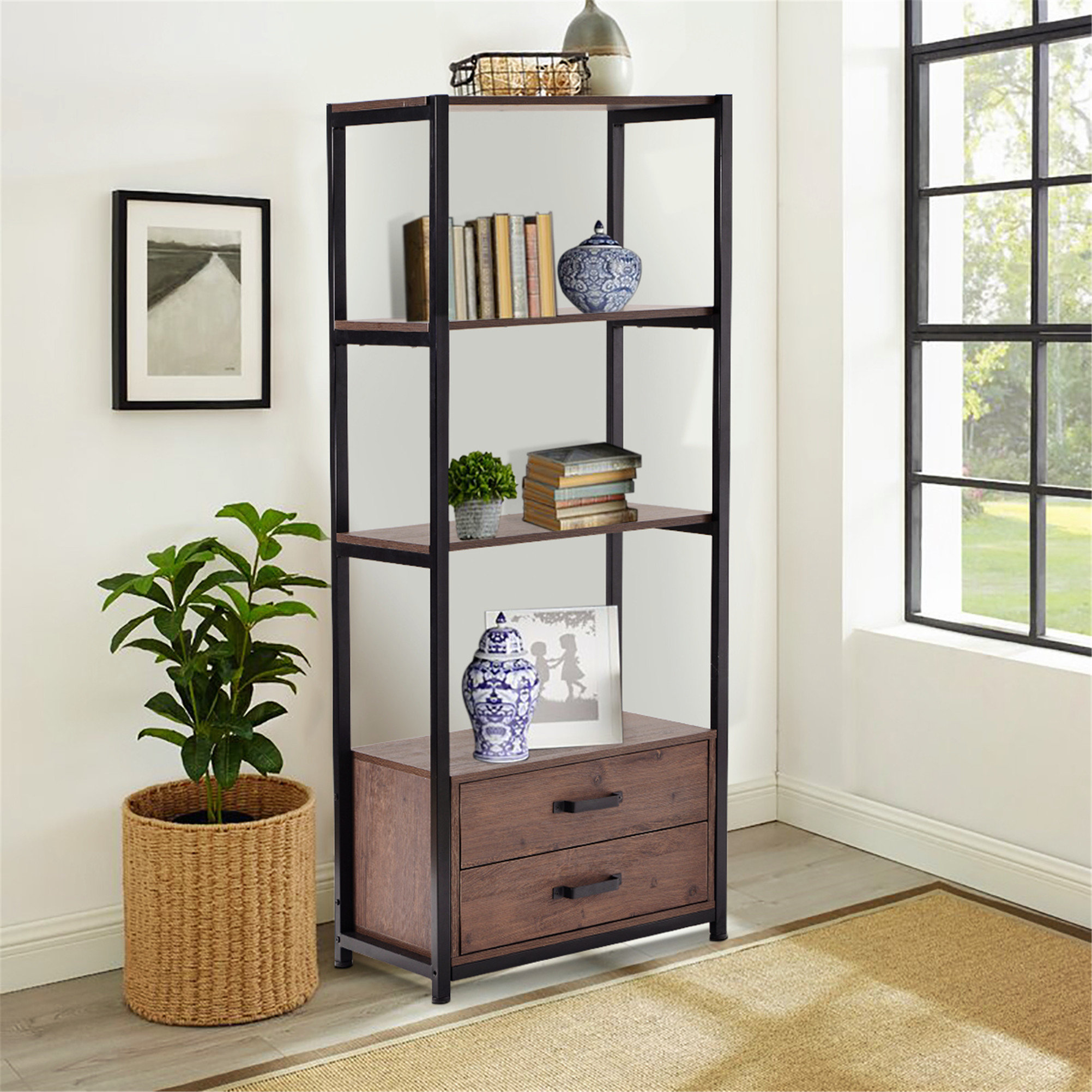 17 Stories Bookcase 