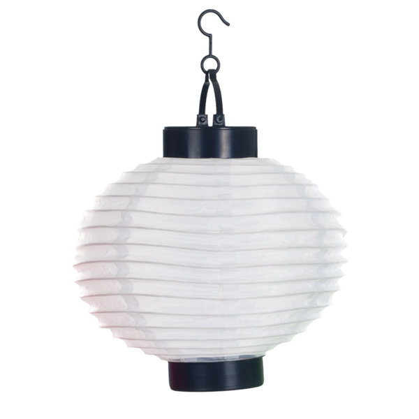 Pure Garden Solar Chinese Outdoor Paper Lantern Reviews Wayfair