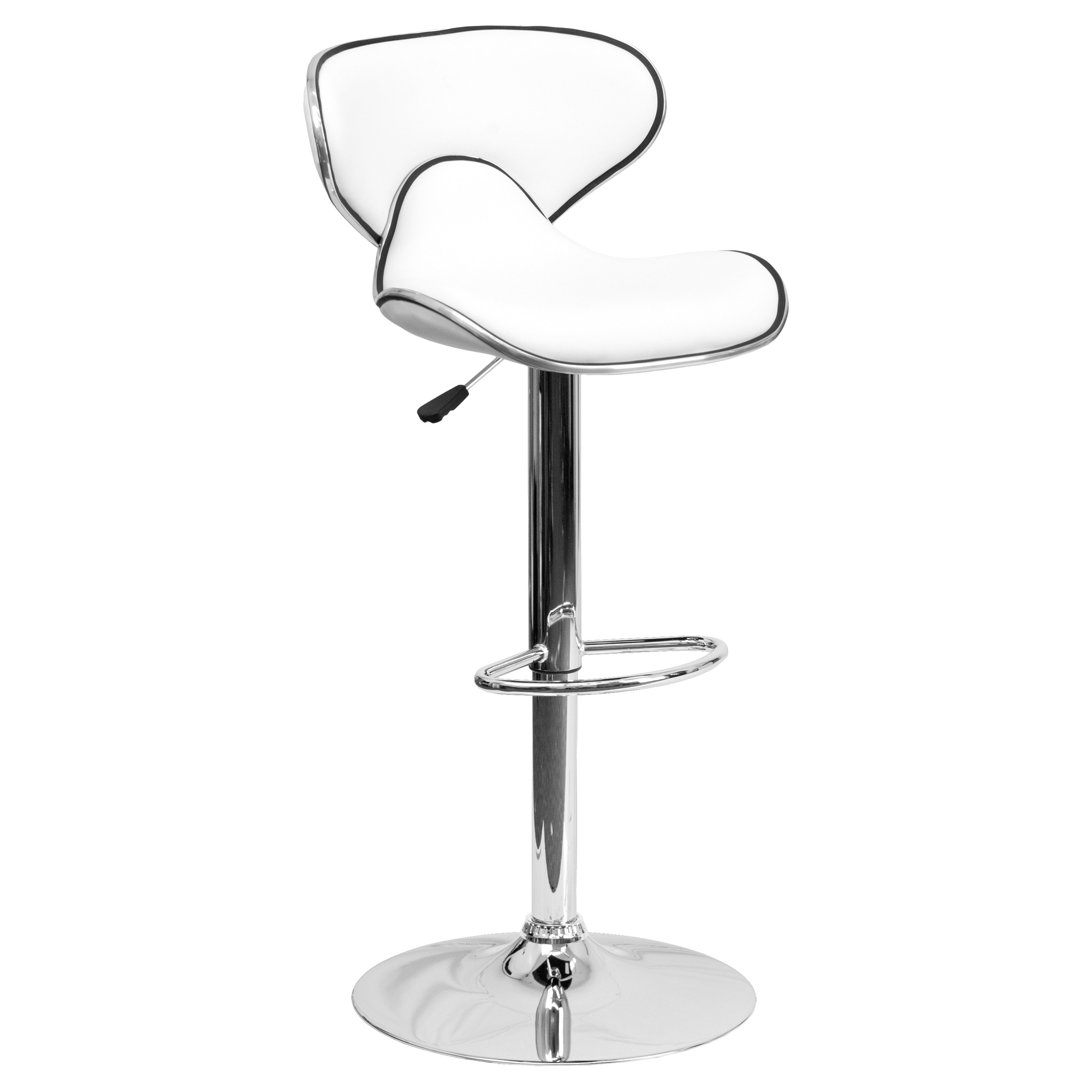 Wade Logan Marlon Adjule Height Swivel Bar Stool Reviews Wayfair