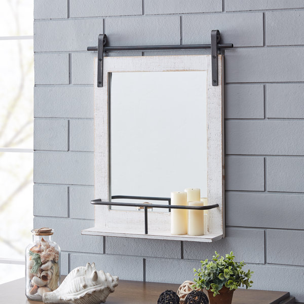 Brown Metal Frame Mirror Wayfair