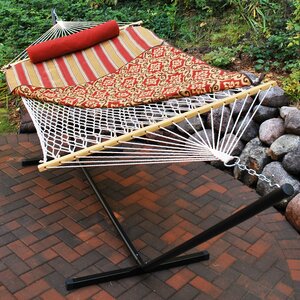 Rope Cotton Hammock with Stand