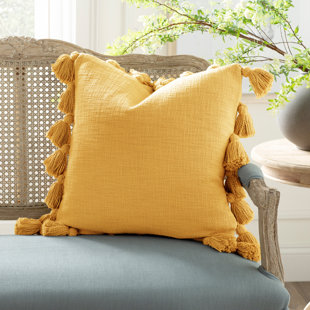 Wayfair yellow pillows clearance