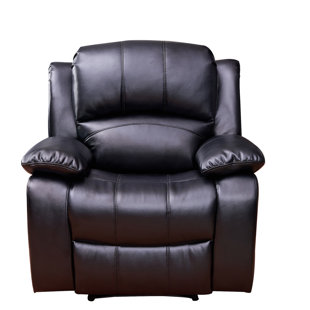 Gira Leather Manual Recliner by Red Barrel Studio Herry Up