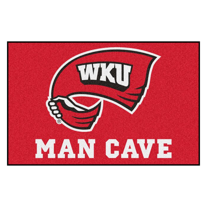 Fanmats Western Kentucky University Non Slip Indoor Only Door Mat