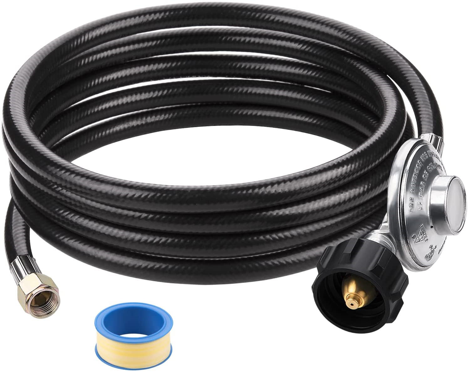 Gas Grill Replacement Hose 3 ft Regulator Fire Pit Grill Heater Propane Hose 
