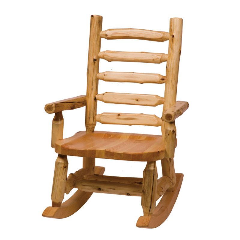 Fireside Lodge Traditional Cedar Log Rocking Chair Wayfair Traditional Cedar Log Rocking Chair