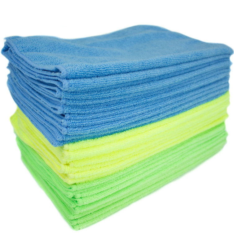 Microfiber Cleaning Cloths 10 pack! 12x12 Multipurpose cloths Microfiber Cleaning Cloths 10 pack! 12x12 Multipurpose cloths