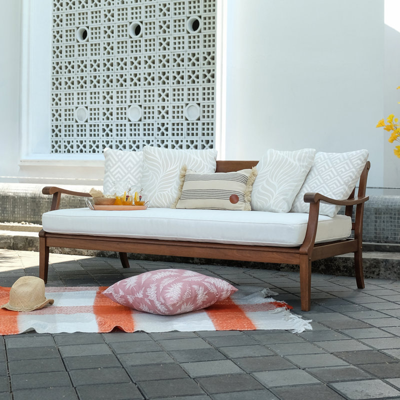 Dowling Patio Daybed With Cushion Reviews Joss Main