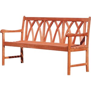 Monterry Eco-friendly Outdoor Hardwood Garden Bench