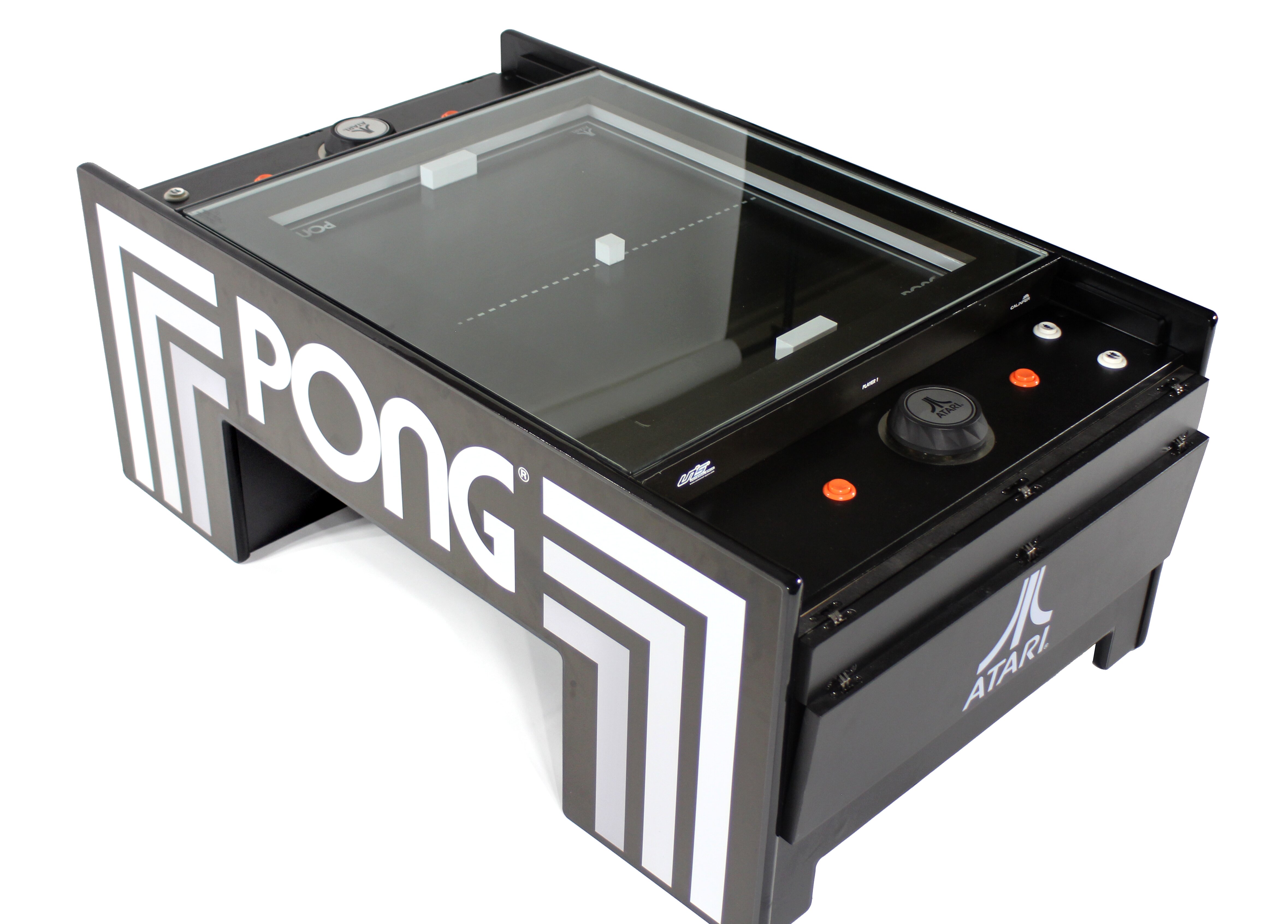 Atari Pong Table Atari Pong Coffee Table Video Arcade Game Wayfair