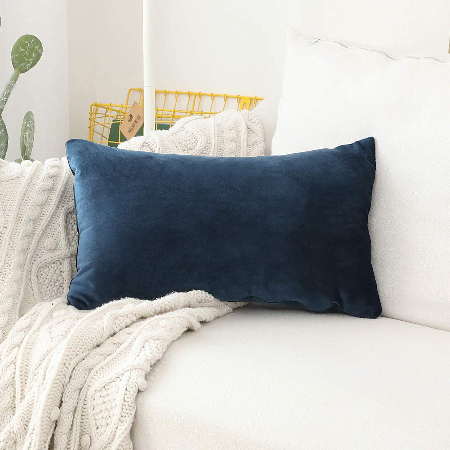 Details about   Decorative Throw Pillow Case Velvet Pillow Cushion Covers No Pillow Insert 