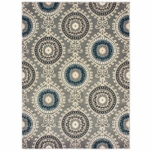 Galleria Summit Gray/Blue Area Rug