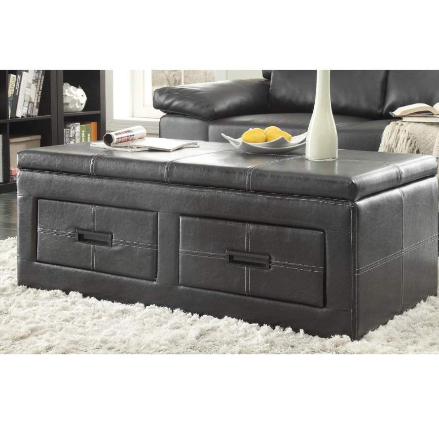 Red Barrel Studio Heater Lift Top Storage Ottoman Wayfair