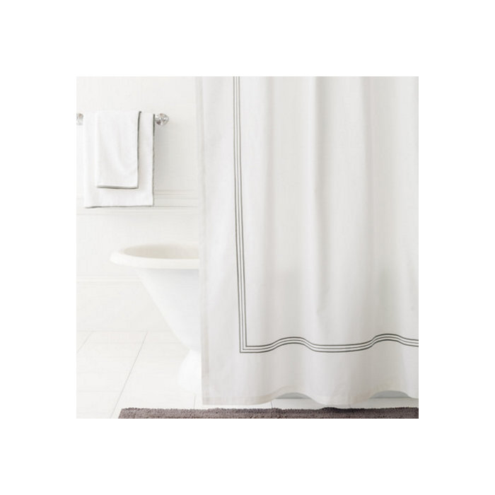 Pine Cone Hill Trio Cotton Single Shower Curtain Reviews Wayfair