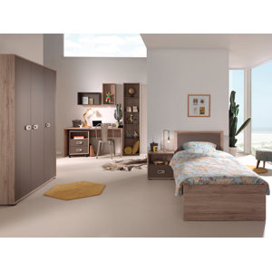 7-tlg. Schlafzimmer-Set Emma, 90 x 200 cm von Vi..
