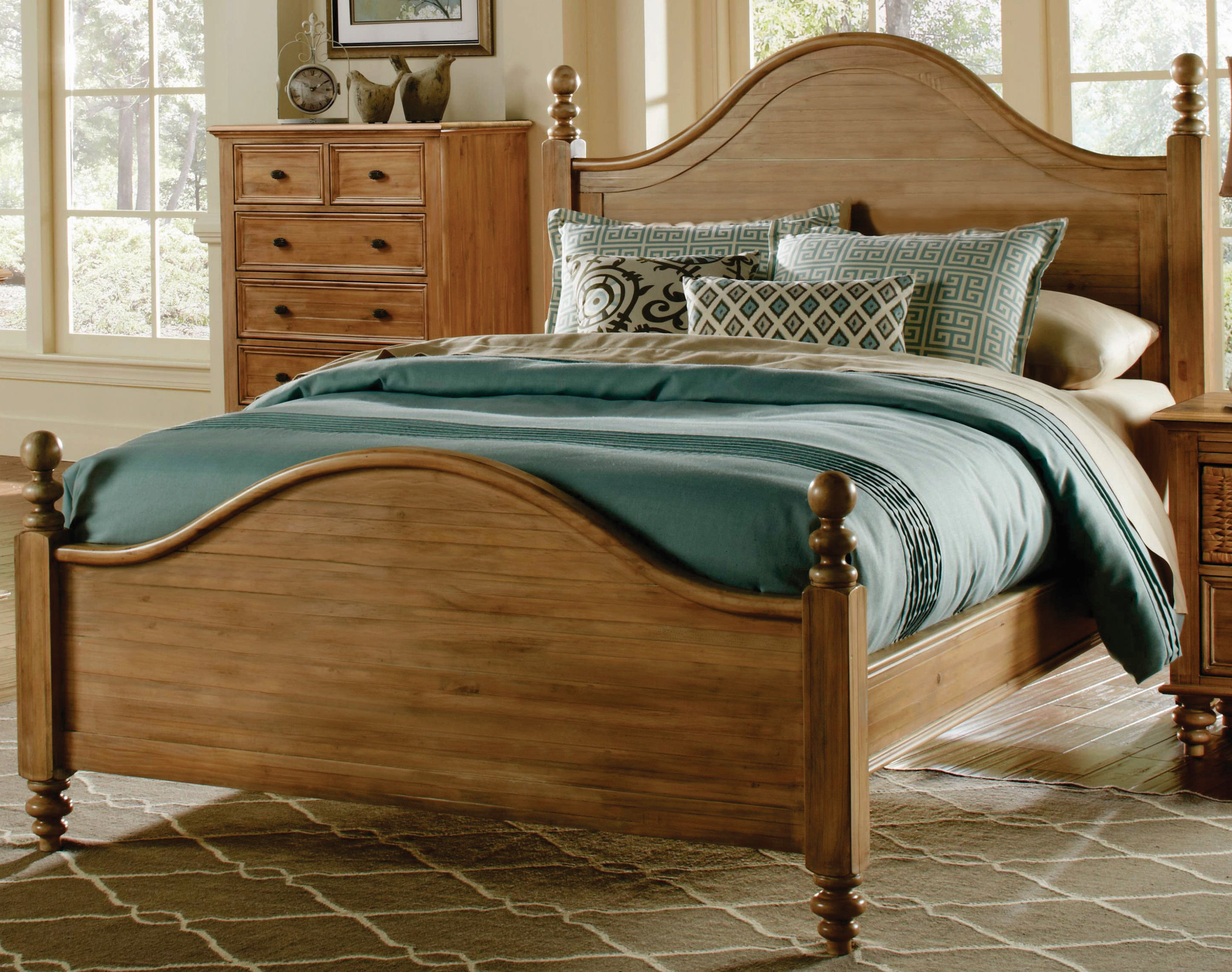 August Grove® Fierros Solid Wood Bed & Reviews | Wayfair