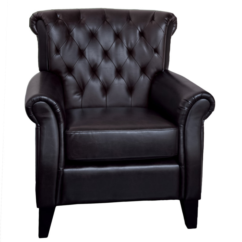 Charlton Home Trumann Tufted Club Chair Reviews Wayfair Trumann Tufted Club Chair