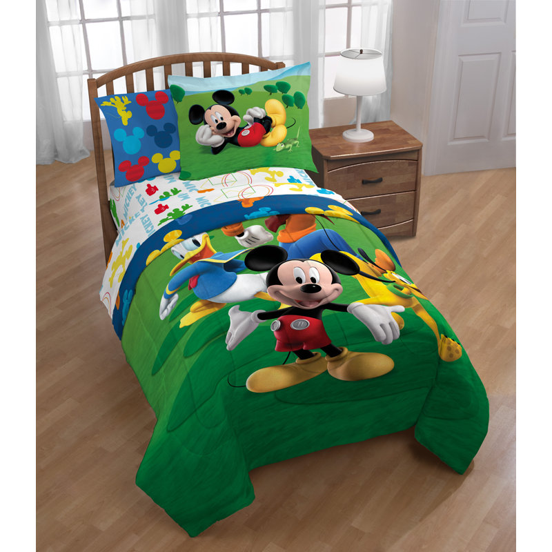 Shopkins Disney Mickey Mouse Club House Adventure 2 Piece Twin