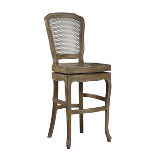 Plutarch 30 Swivel Bar Stool by One Allium Way