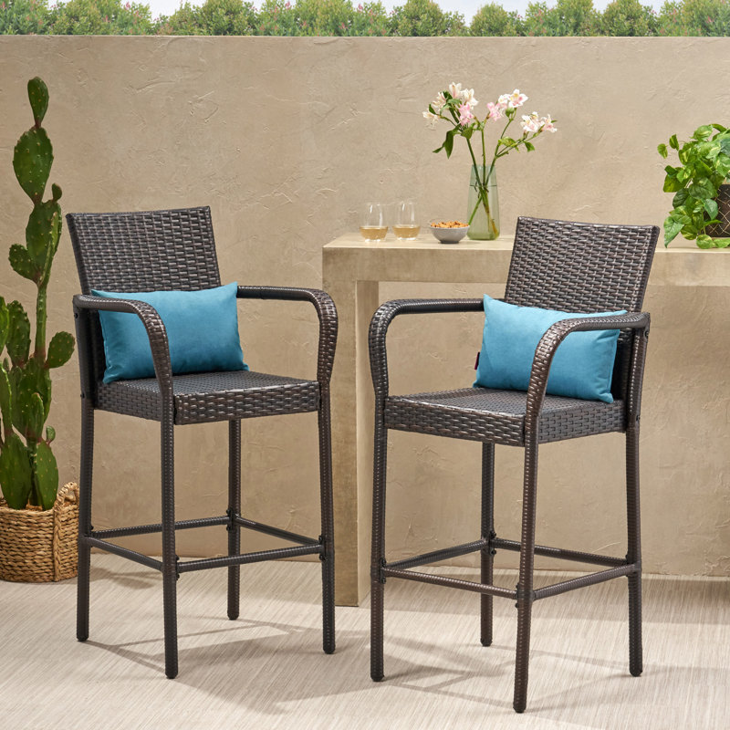 Mercury Row Lansdale 30 25 Patio Bar Stool Reviews Wayfair