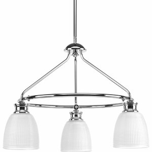 Feissal 3-Light Shaded Chandelier