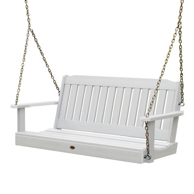 Phat Tommy Lehigh Porch Swing Buyers Choice Finish White