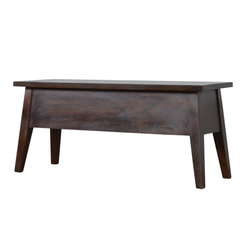Ivy Bronx Somerton Wood Storage Bench Wayfair