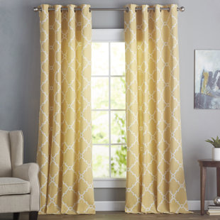 Yellow Gold Curtains D You Ll Love Wayfair Quickview Beige Yellow