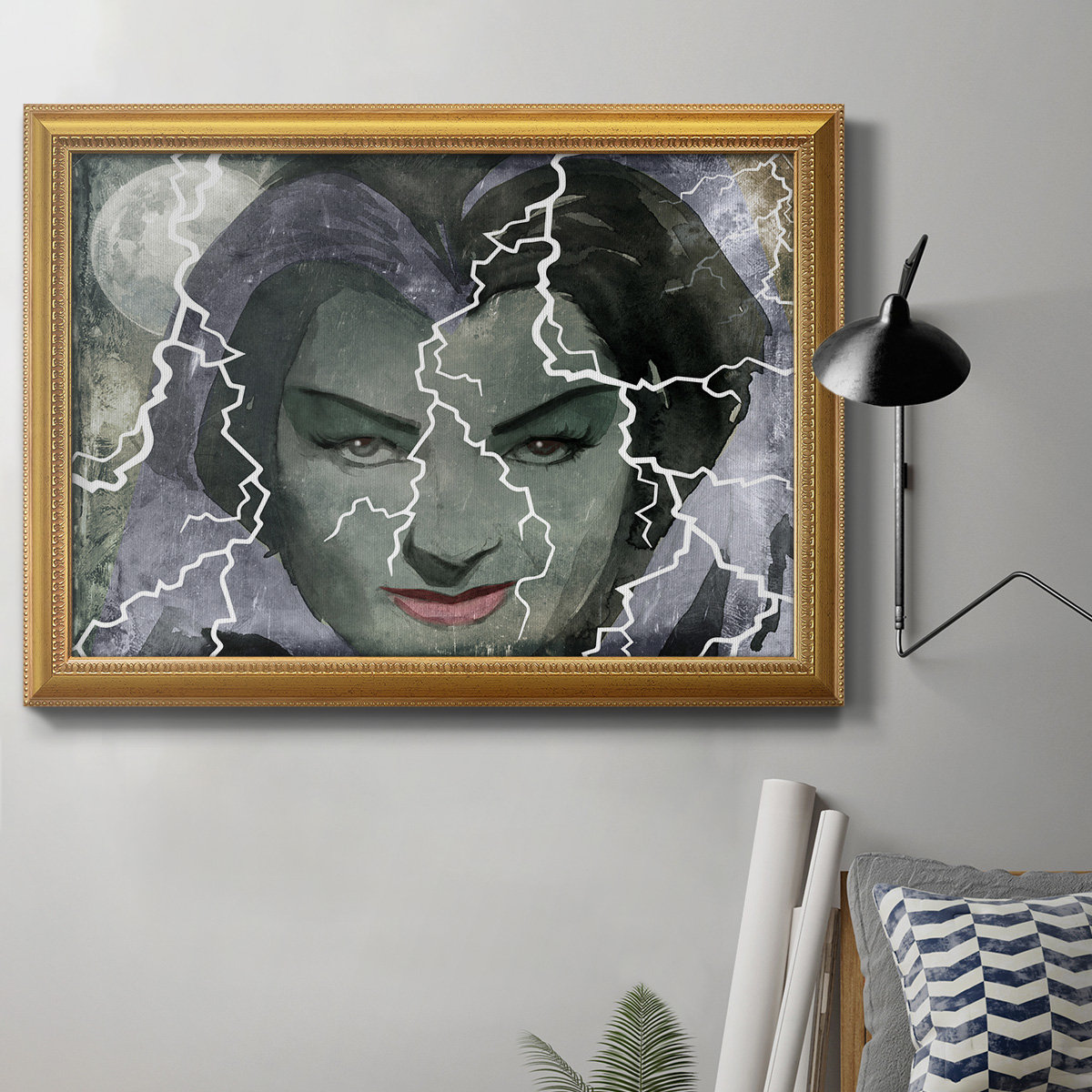 Red Barrel Studio® Scream Queens II Picture Frame Painting on Canvas