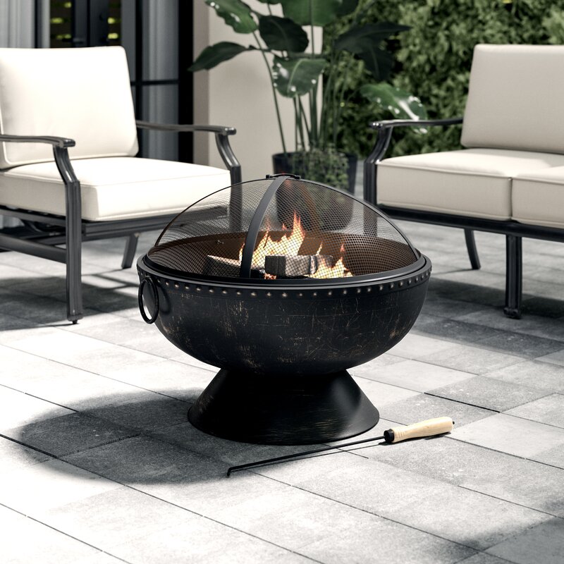 Greyleigh Tuscola Firebowl Steel Wood Burning Fire Pit Reviews