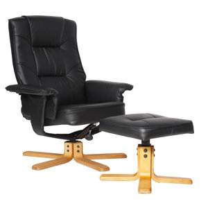 Relaxsessel Bessie mit Fußhocker von Home Etc