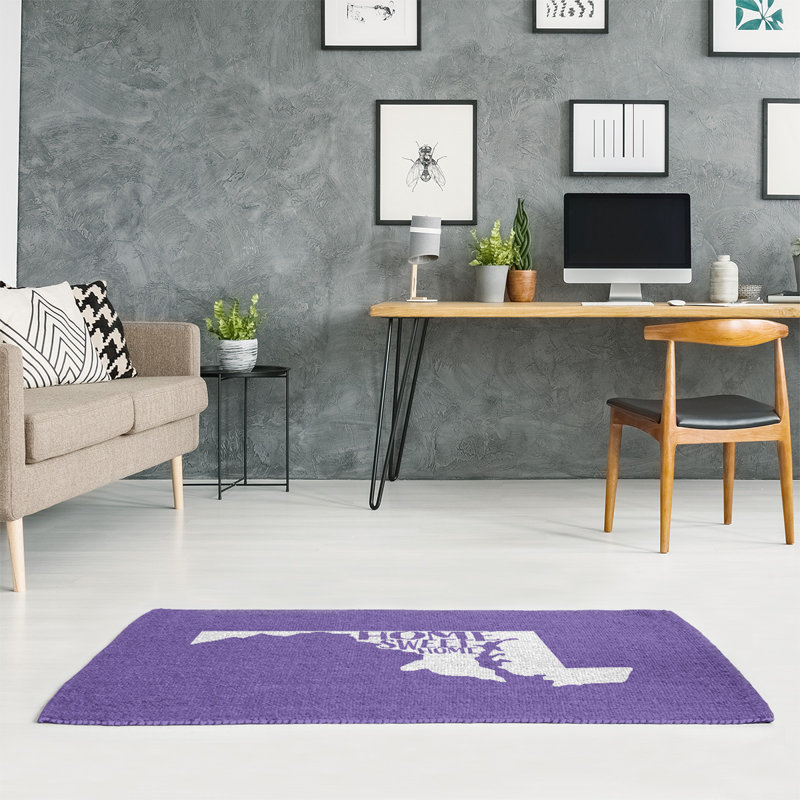 East Urban Home Home Sweet Maryland Poly Chenille Rug Wayfair