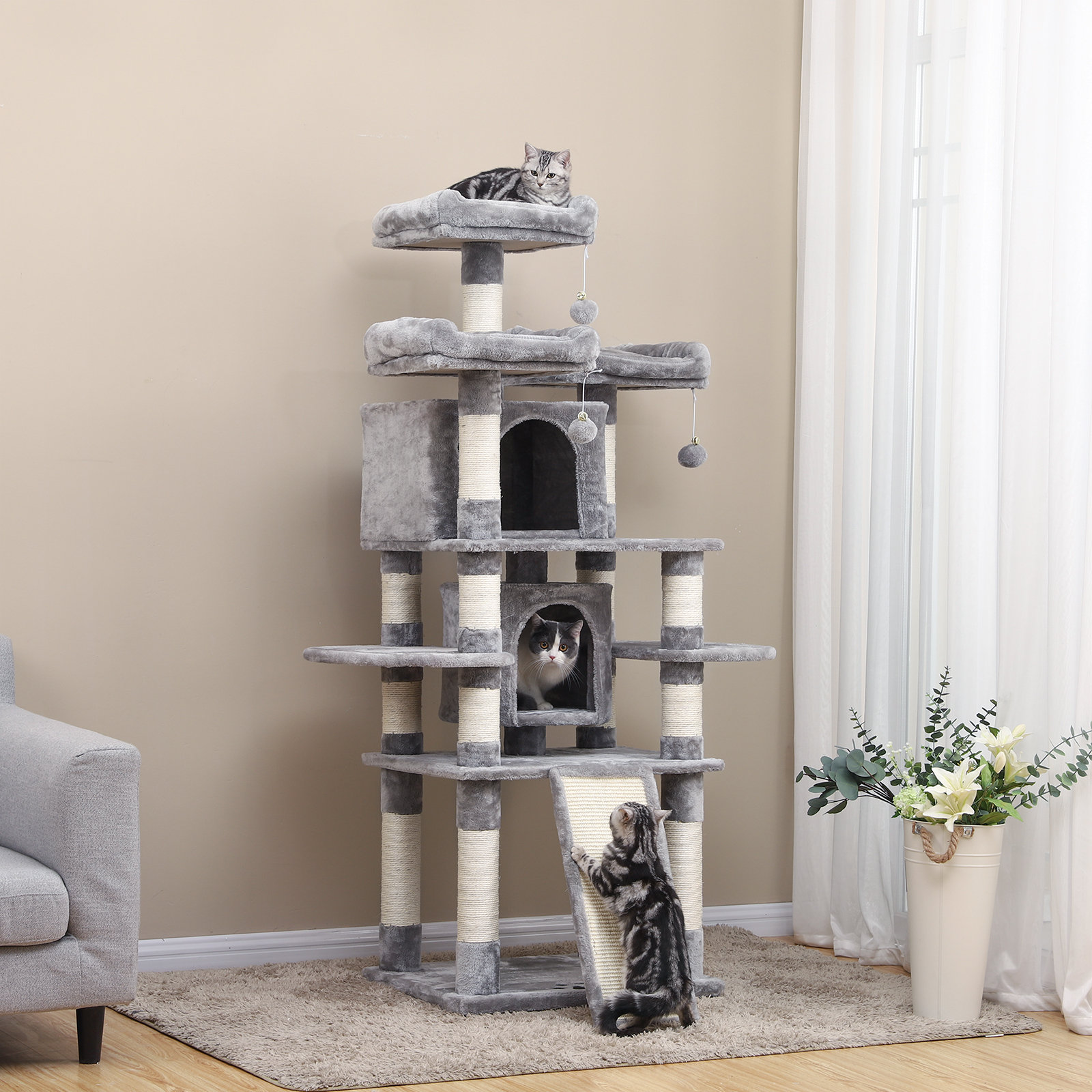 multi cat cat tree