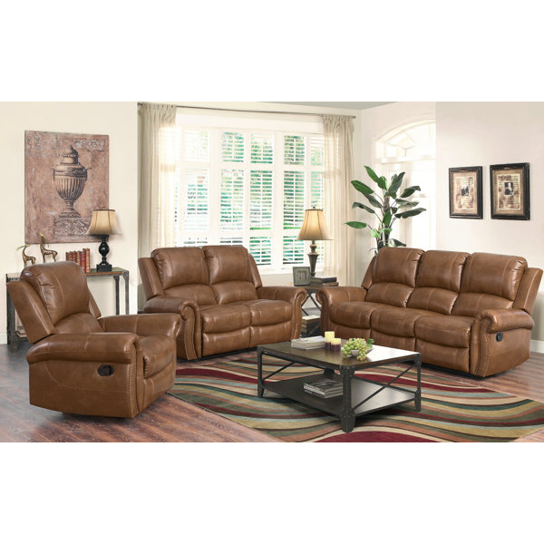 Layla 3 Piece Leather Gel Wayfair
