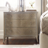 Avondale 3 - Drawer Solid Wood Bachelor's Chest in Taupe by Caracole Compositions