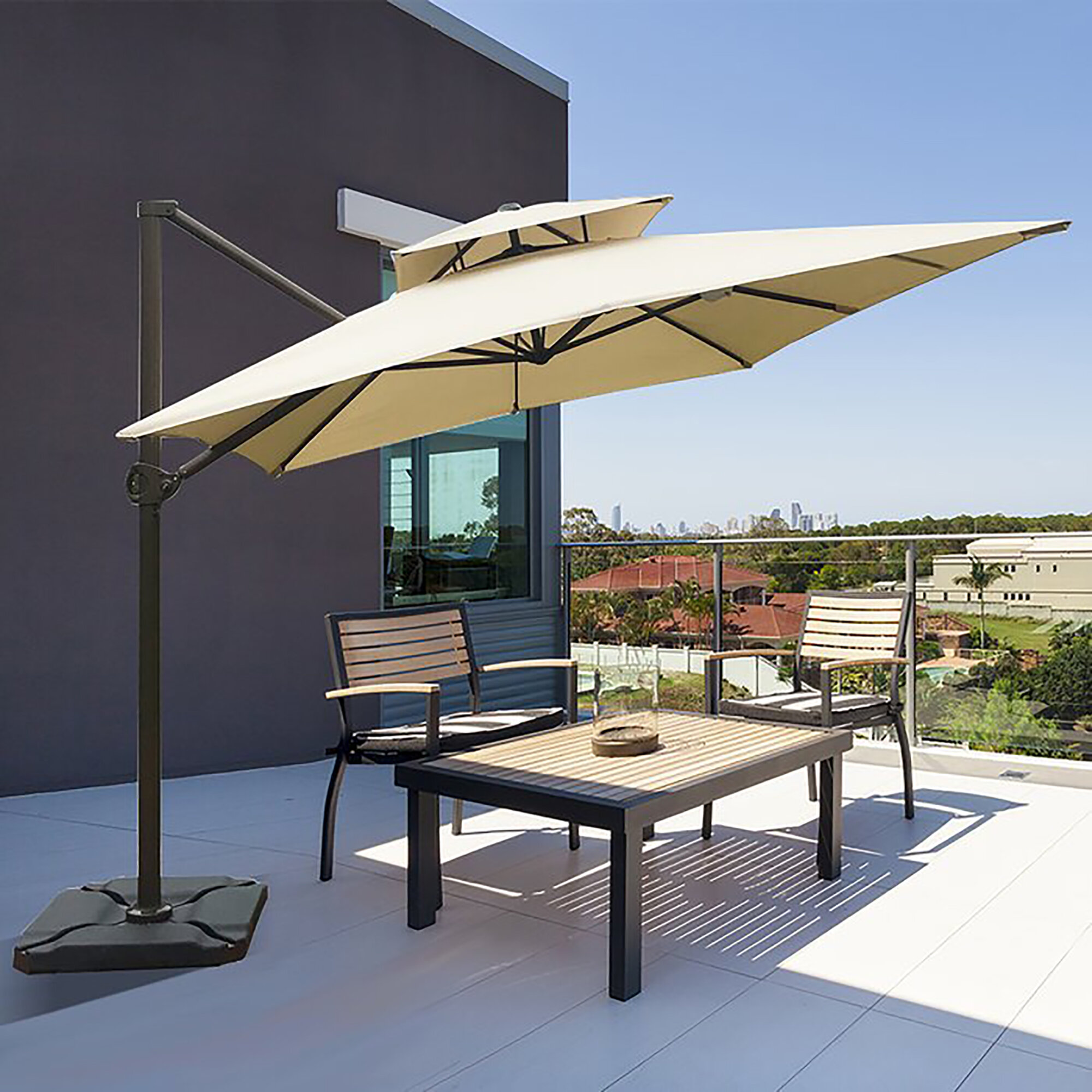 cantilever umbrella stand