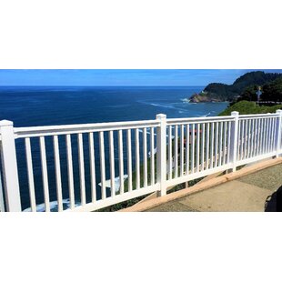 Prodeck Classic Vinyl Railing System Kit 8 Ft X 36 In High White