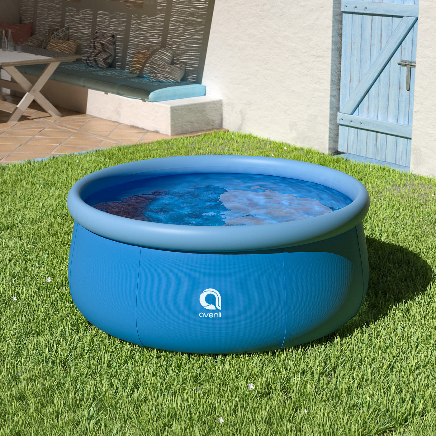 vinyl kiddie pool