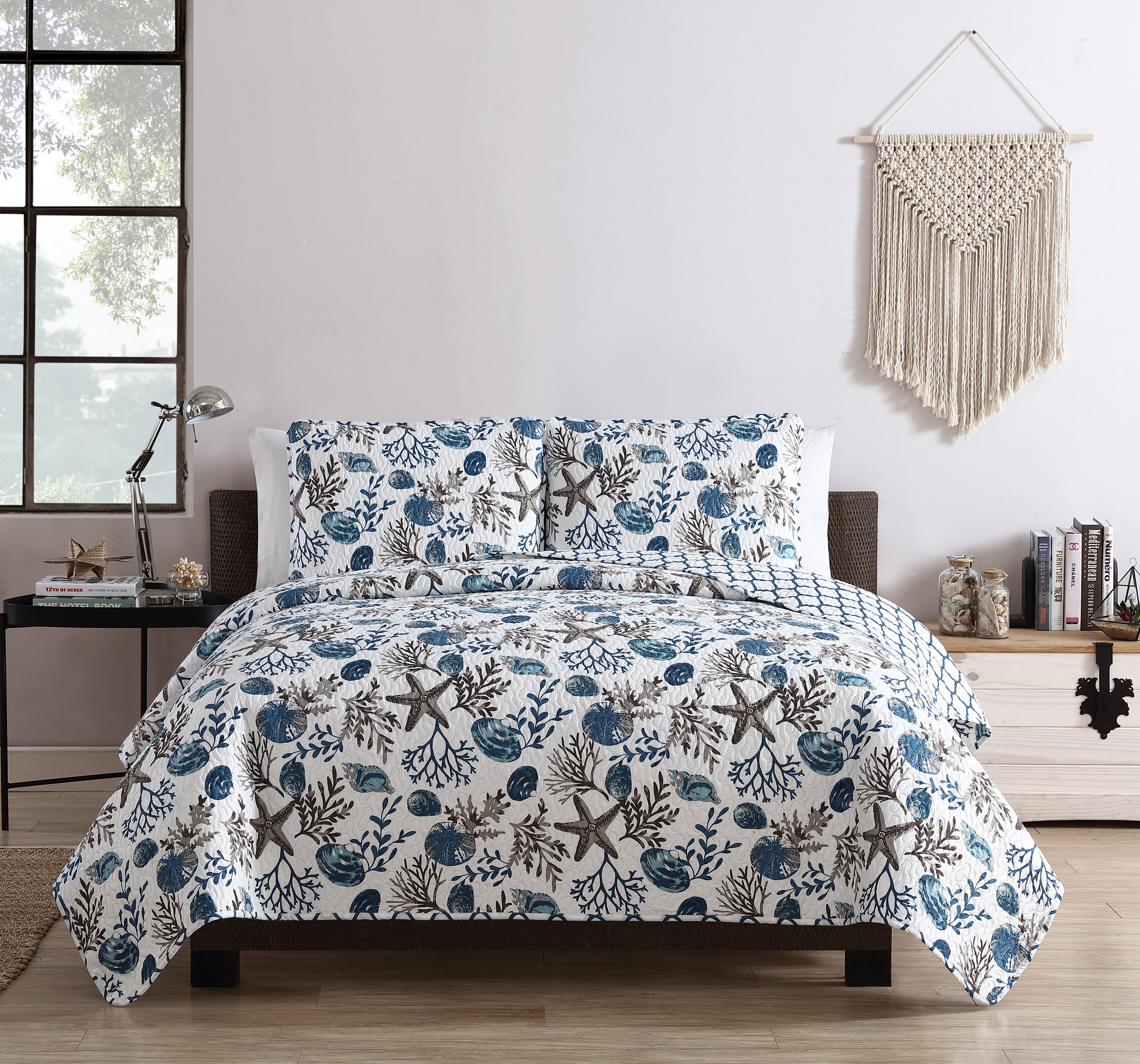 Loar Reversible Quilt Set Reviews Birch Lane