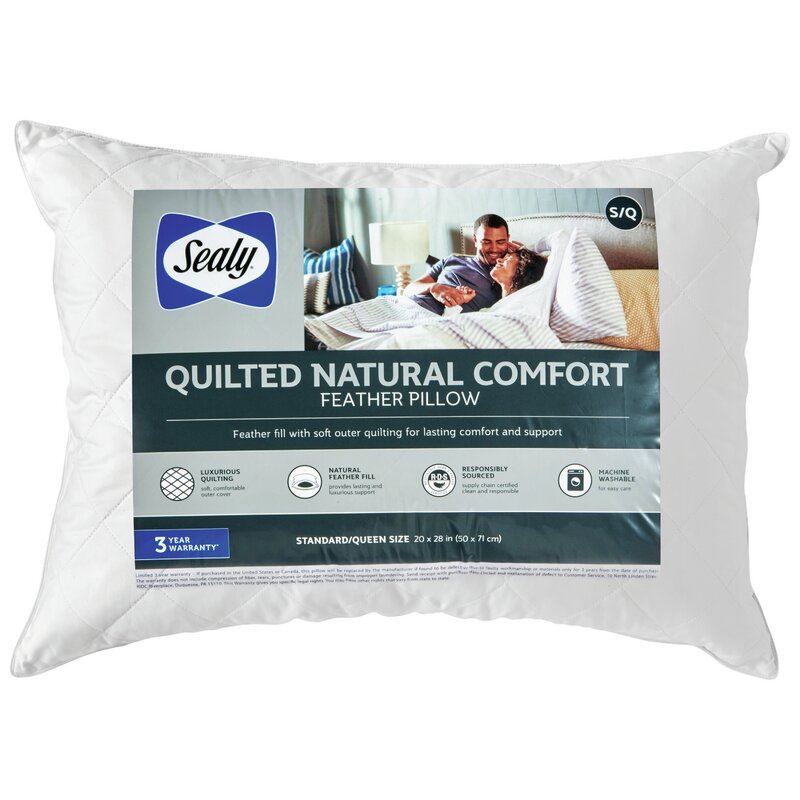 Sealy Quilted Natural Comfort Down 