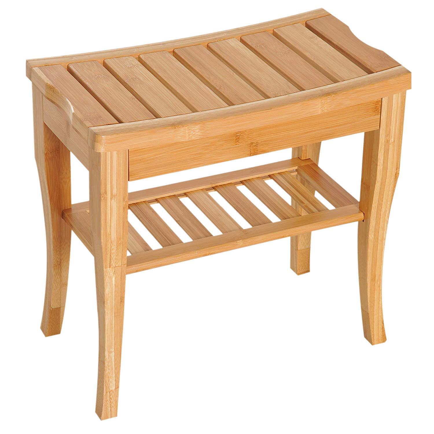 Gleeson 2 Tier Bamboo Wood Shower Bench Seat Gleeson 2 Tier Bamboo Wood Shower Bench Seat